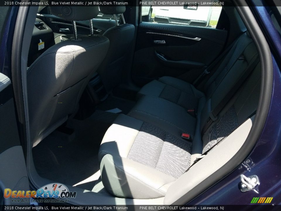 2018 Chevrolet Impala LS Blue Velvet Metallic / Jet Black/Dark Titanium Photo #9