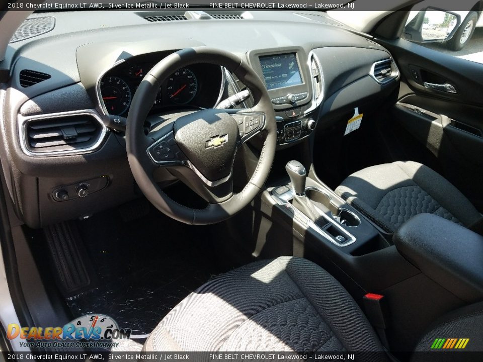 2018 Chevrolet Equinox LT AWD Silver Ice Metallic / Jet Black Photo #7