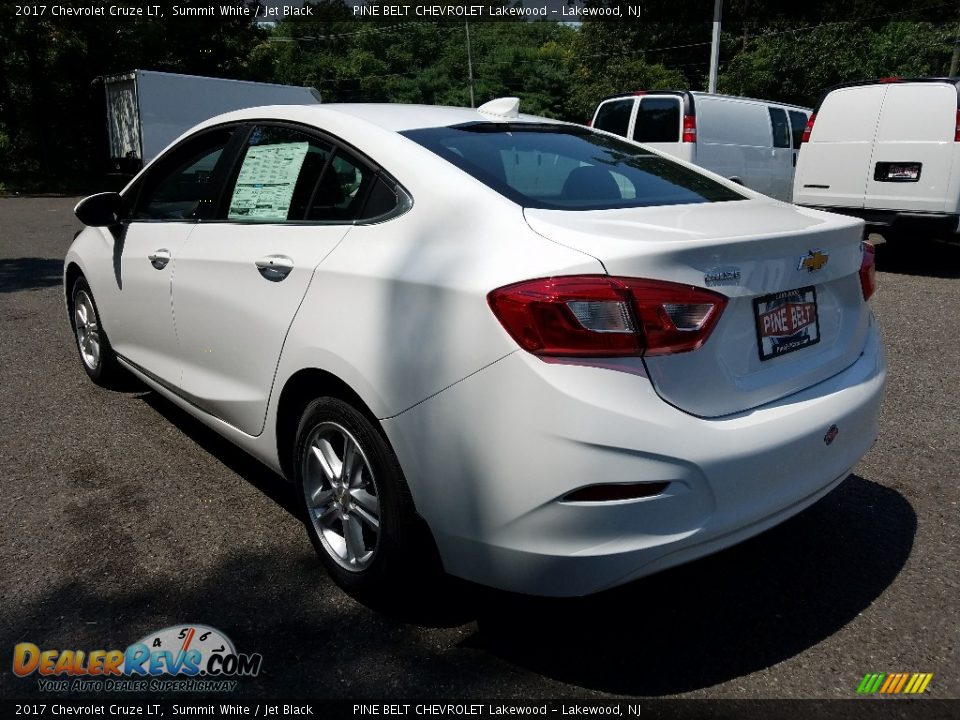 2017 Chevrolet Cruze LT Summit White / Jet Black Photo #4
