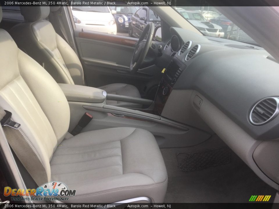 2006 Mercedes-Benz ML 350 4Matic Barolo Red Metallic / Black Photo #3