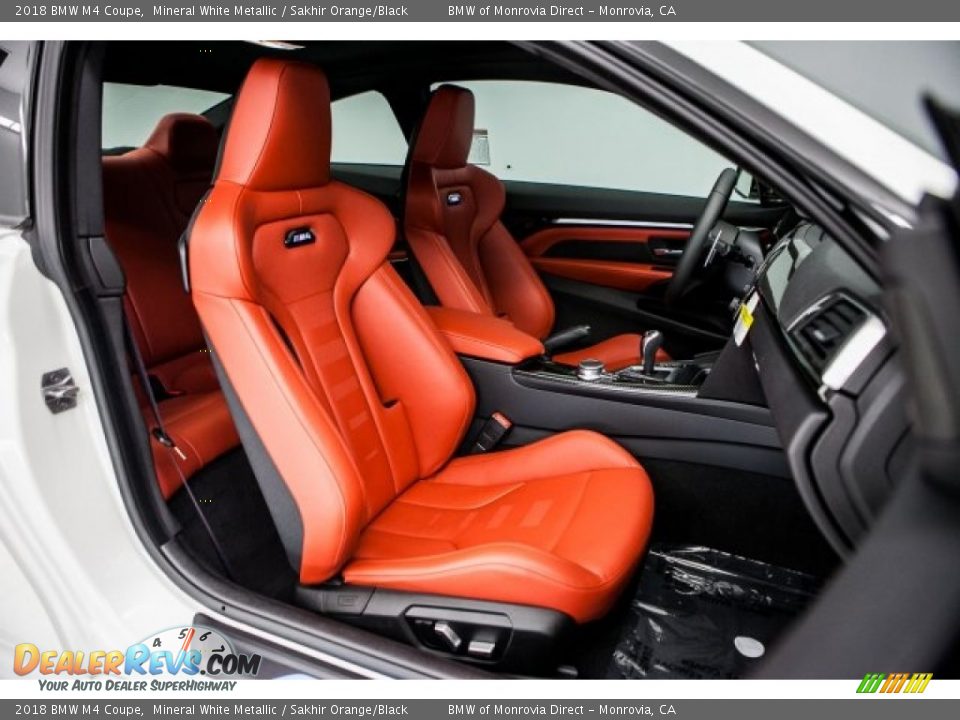 Sakhir Orange/Black Interior - 2018 BMW M4 Coupe Photo #2