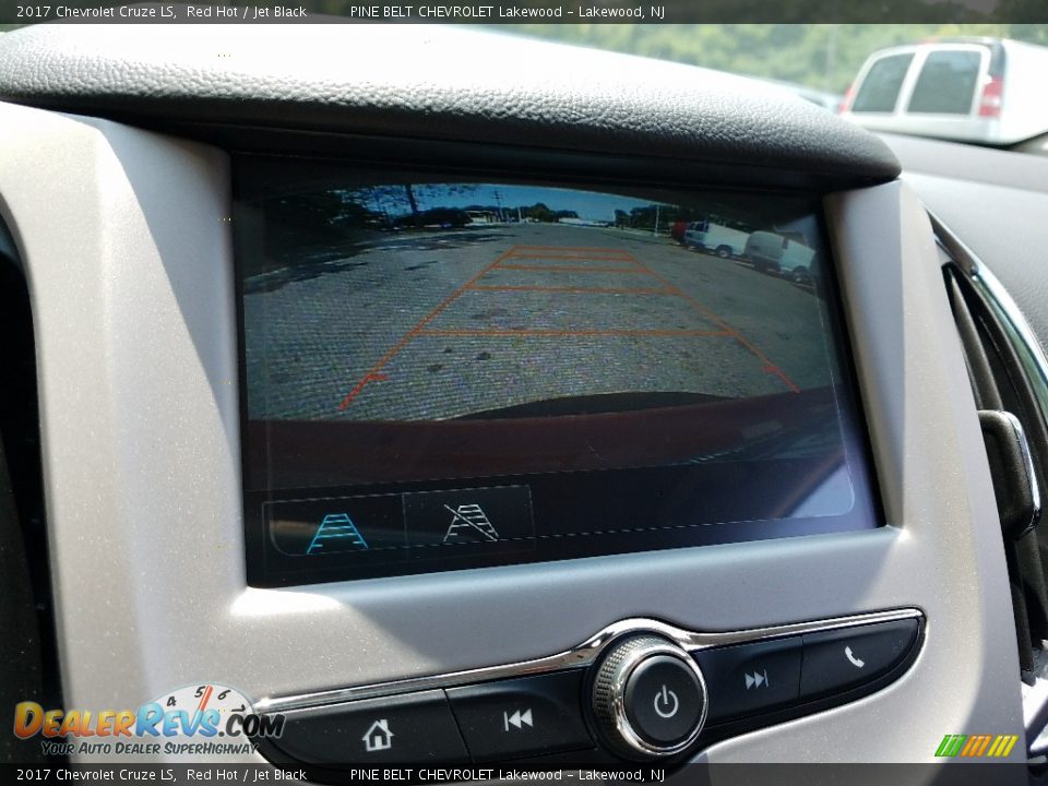 2017 Chevrolet Cruze LS Red Hot / Jet Black Photo #10