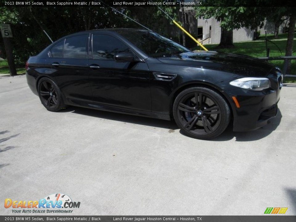 2013 BMW M5 Sedan Black Sapphire Metallic / Black Photo #1
