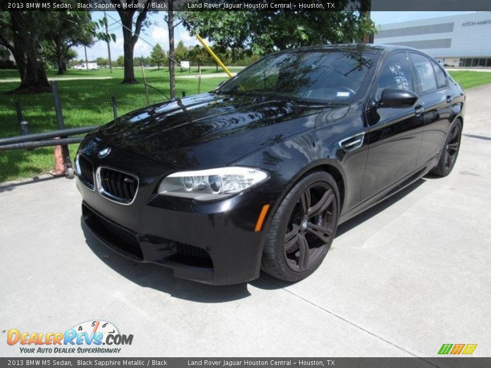 2013 BMW M5 Sedan Black Sapphire Metallic / Black Photo #9