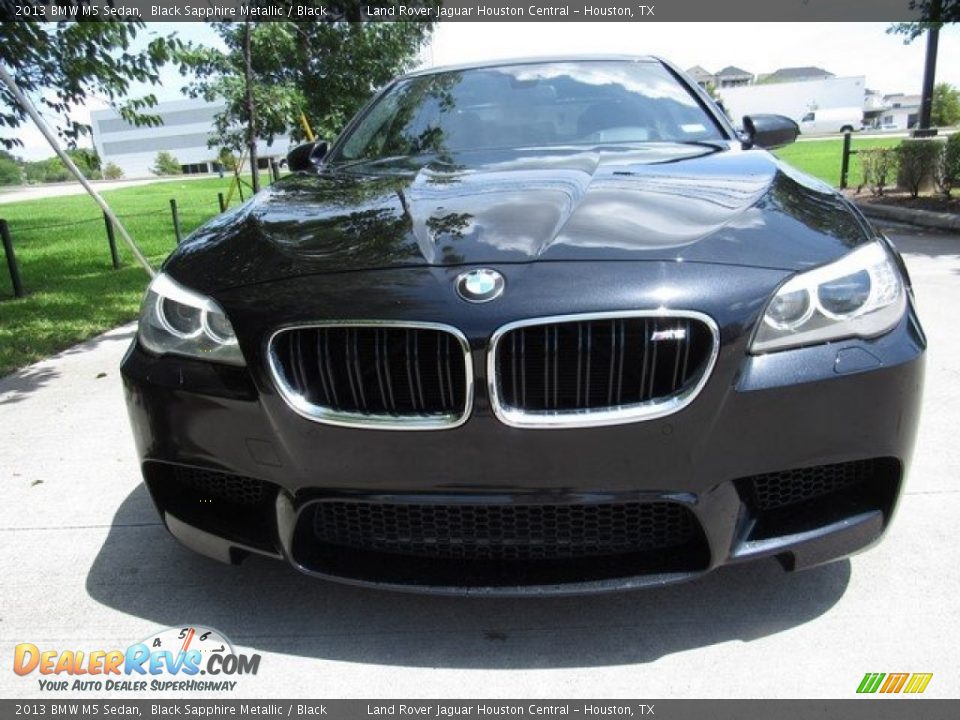 2013 BMW M5 Sedan Black Sapphire Metallic / Black Photo #12