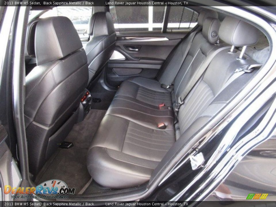 2013 BMW M5 Sedan Black Sapphire Metallic / Black Photo #13