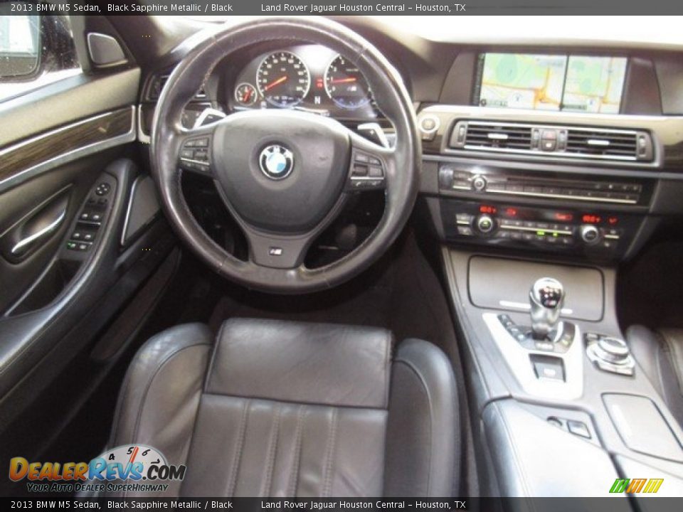 2013 BMW M5 Sedan Black Sapphire Metallic / Black Photo #14
