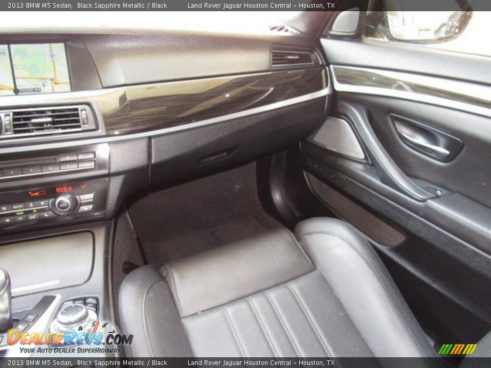2013 BMW M5 Sedan Black Sapphire Metallic / Black Photo #15