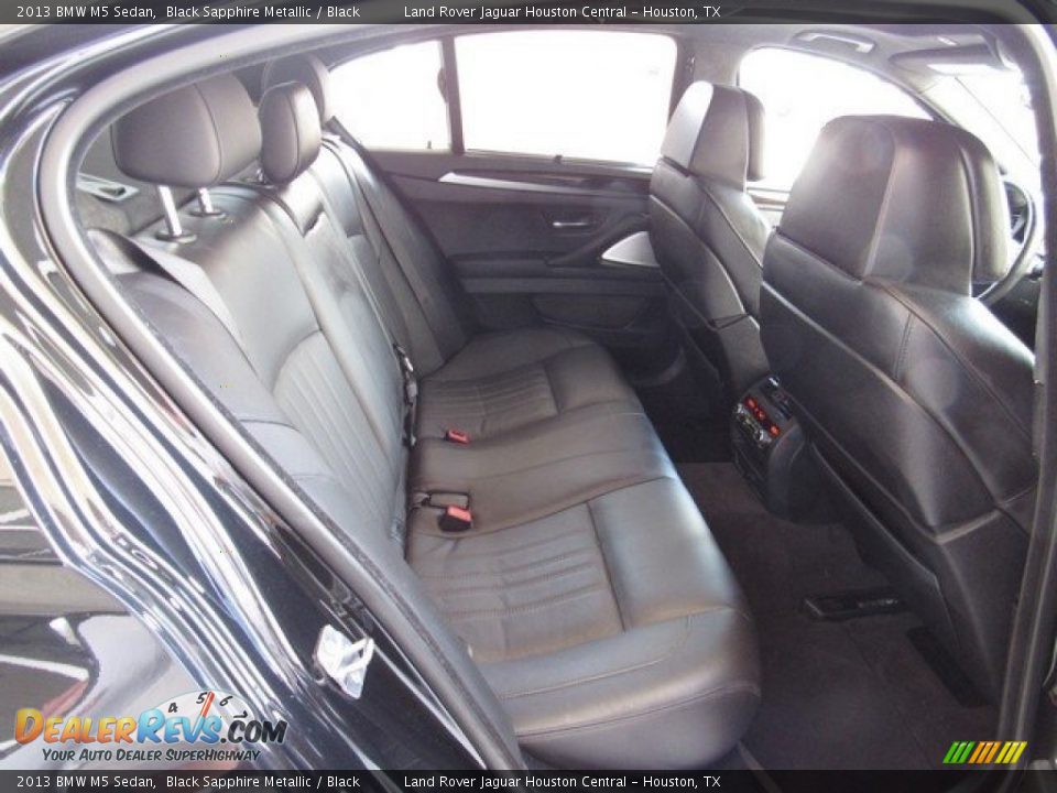 2013 BMW M5 Sedan Black Sapphire Metallic / Black Photo #18