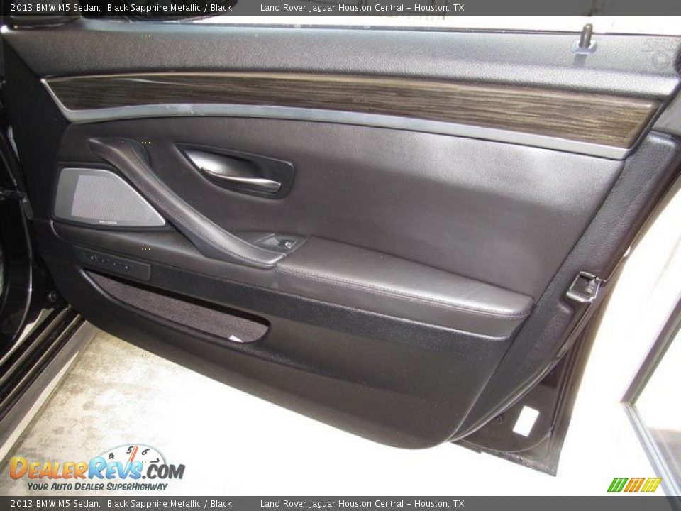 2013 BMW M5 Sedan Black Sapphire Metallic / Black Photo #20