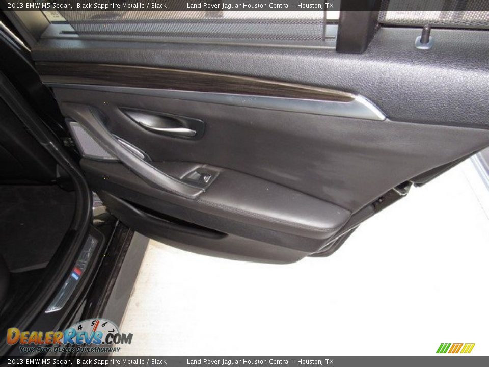 2013 BMW M5 Sedan Black Sapphire Metallic / Black Photo #21