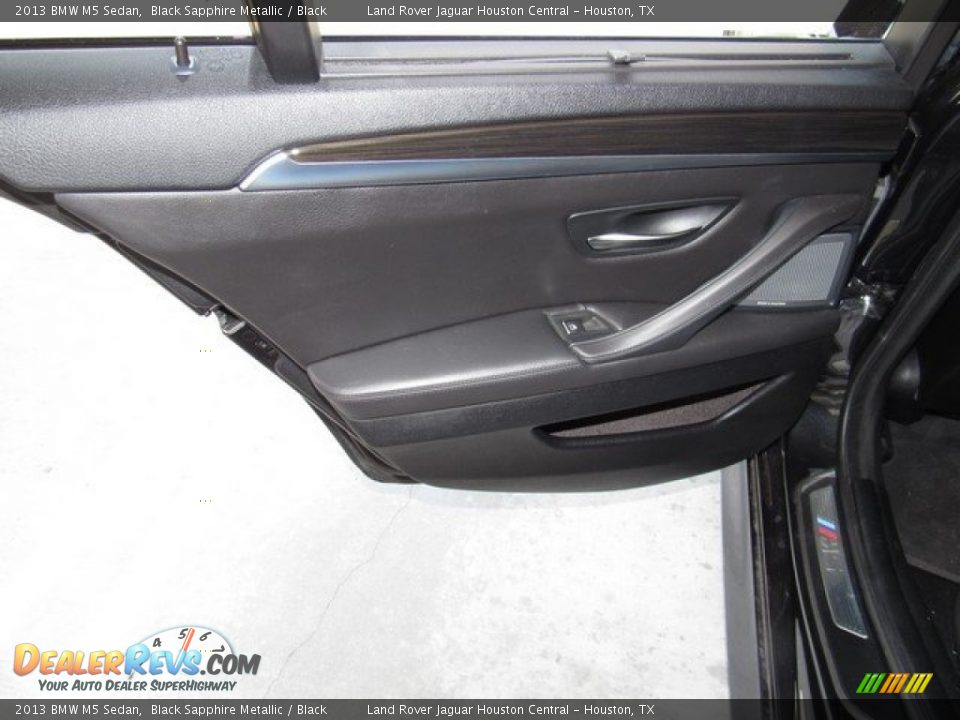 2013 BMW M5 Sedan Black Sapphire Metallic / Black Photo #22