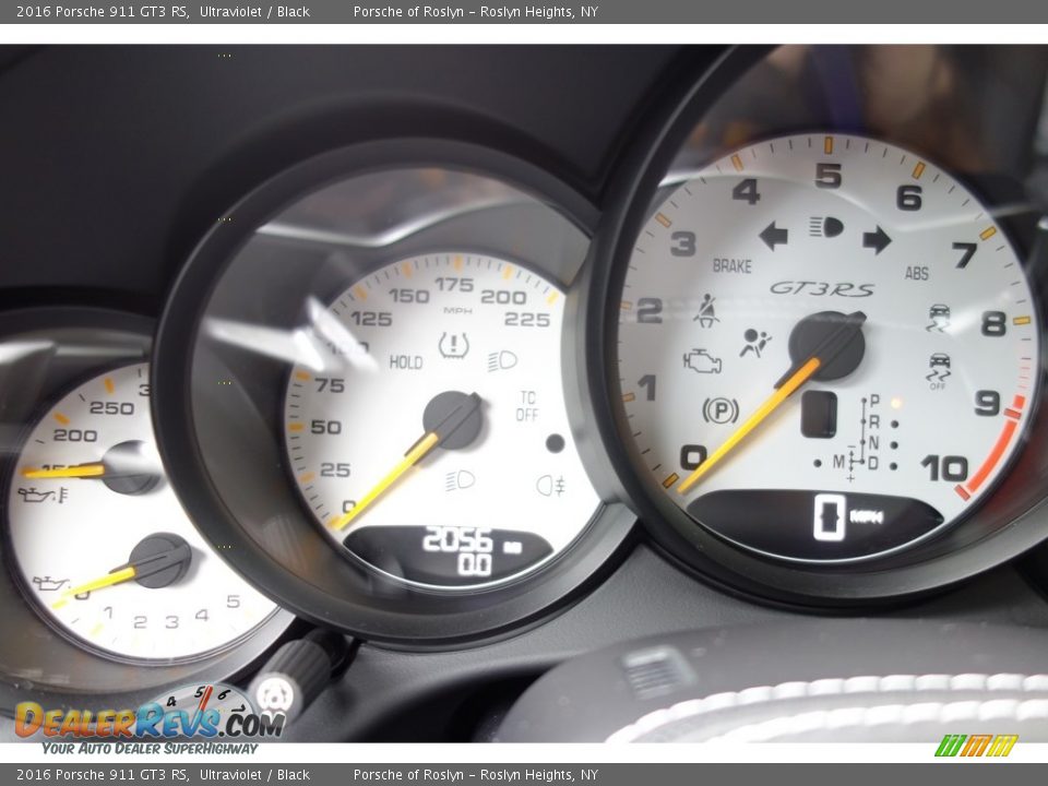 2016 Porsche 911 GT3 RS Gauges Photo #26