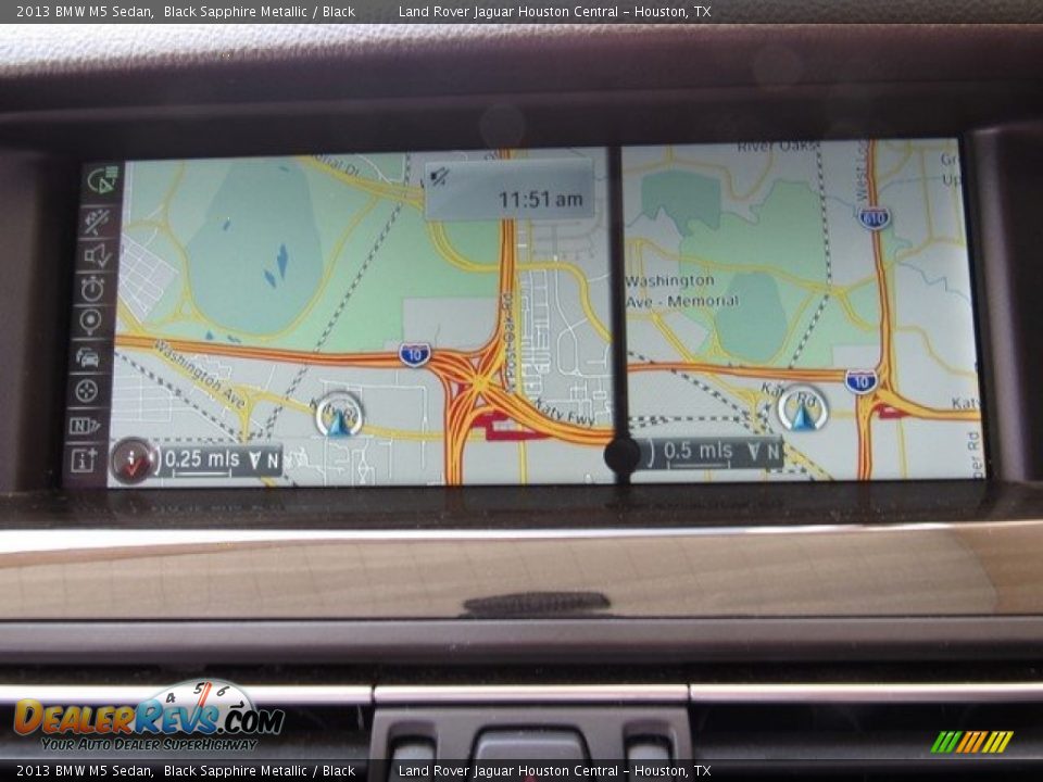 2013 BMW M5 Sedan Black Sapphire Metallic / Black Photo #30