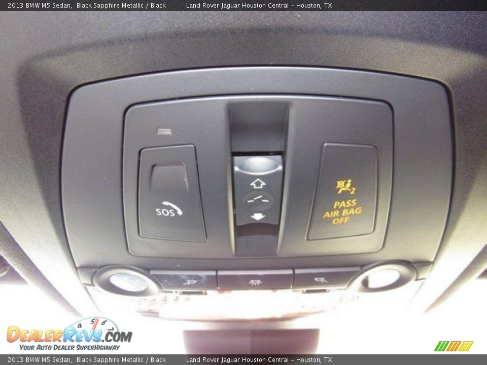2013 BMW M5 Sedan Black Sapphire Metallic / Black Photo #35