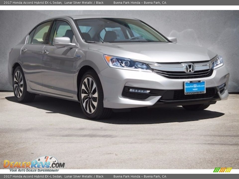 2017 Honda Accord Hybrid EX-L Sedan Lunar Silver Metallic / Black Photo #1