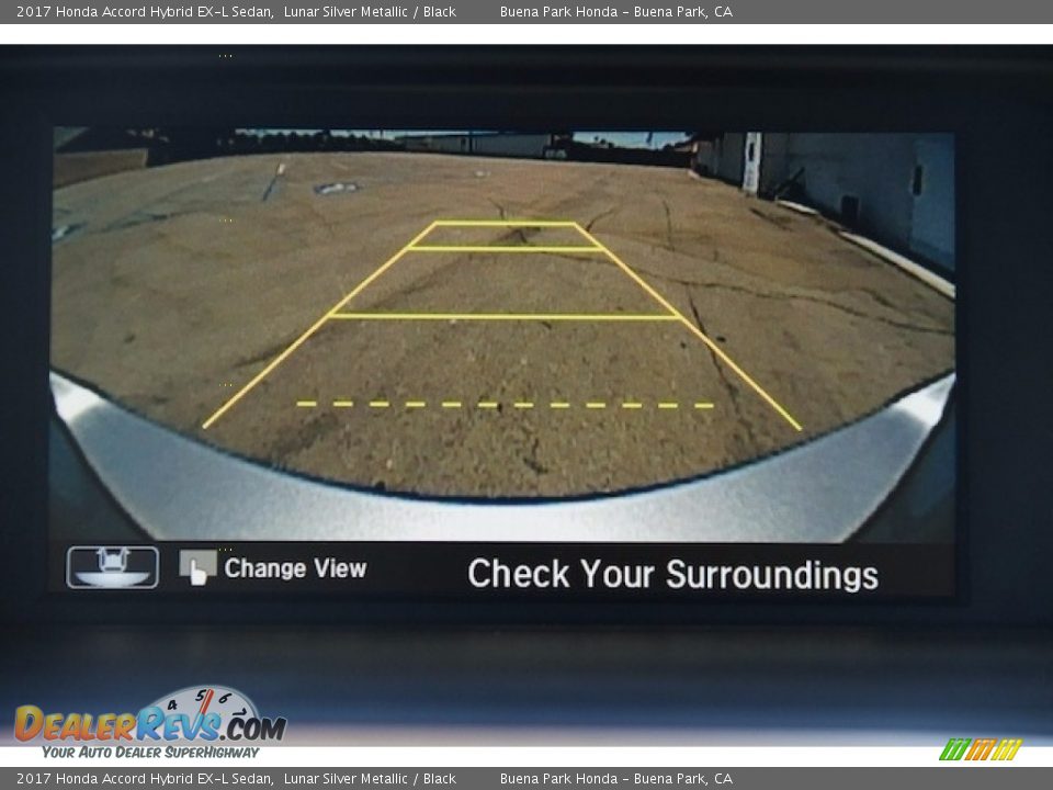 2017 Honda Accord Hybrid EX-L Sedan Lunar Silver Metallic / Black Photo #6