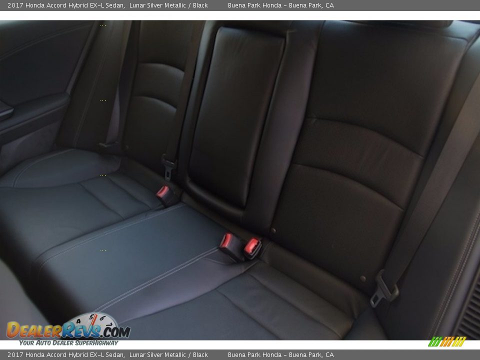 2017 Honda Accord Hybrid EX-L Sedan Lunar Silver Metallic / Black Photo #15