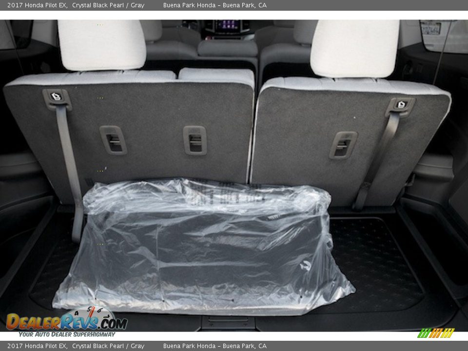 2017 Honda Pilot EX Crystal Black Pearl / Gray Photo #16