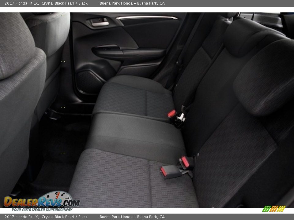 2017 Honda Fit LX Crystal Black Pearl / Black Photo #11