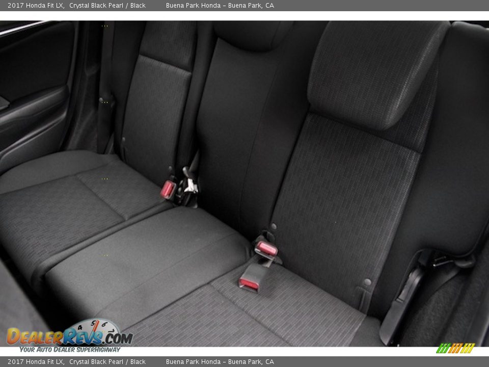2017 Honda Fit LX Crystal Black Pearl / Black Photo #13