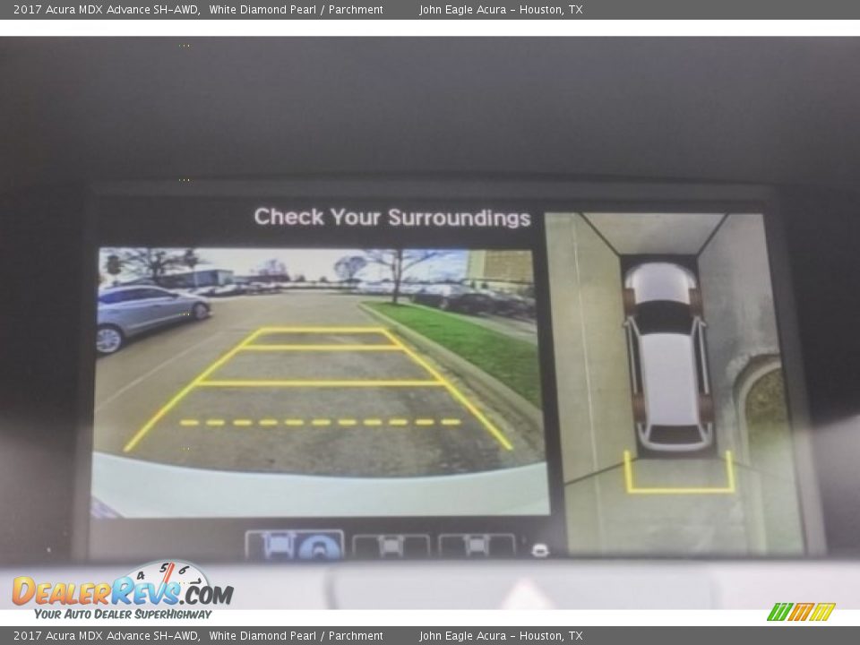 2017 Acura MDX Advance SH-AWD White Diamond Pearl / Parchment Photo #36