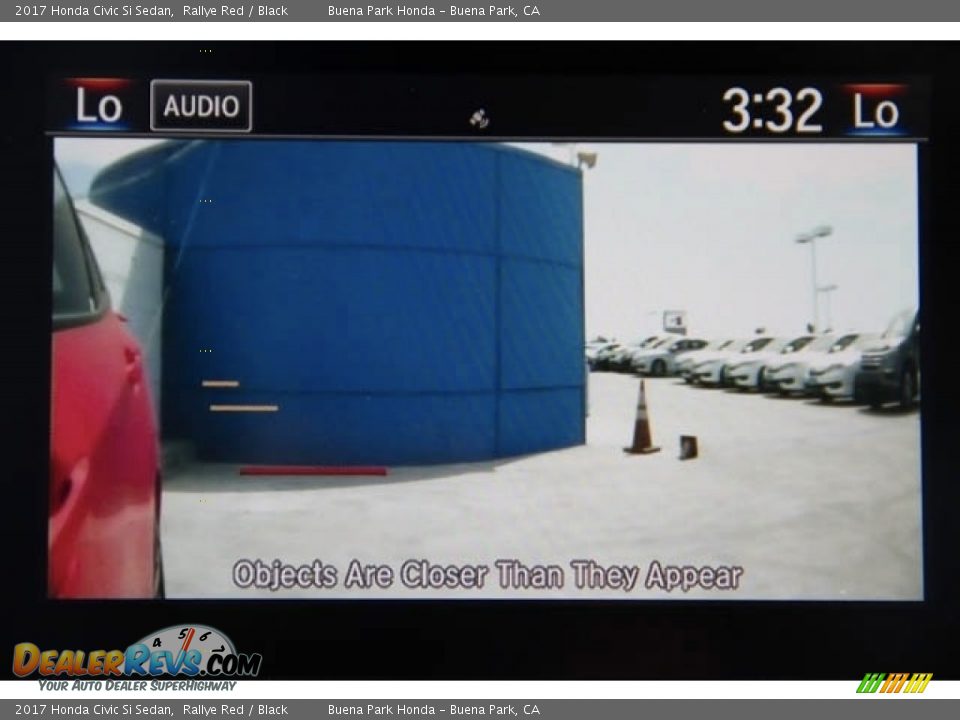 2017 Honda Civic Si Sedan Rallye Red / Black Photo #6