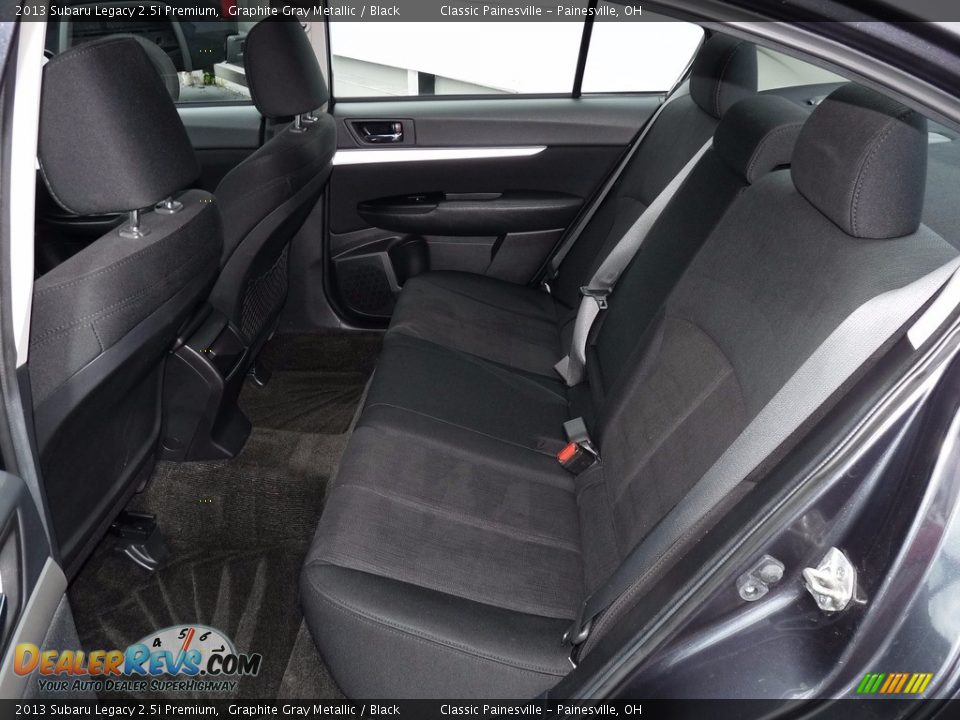 2013 Subaru Legacy 2.5i Premium Graphite Gray Metallic / Black Photo #8