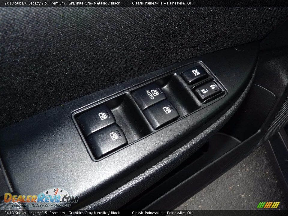 2013 Subaru Legacy 2.5i Premium Graphite Gray Metallic / Black Photo #10