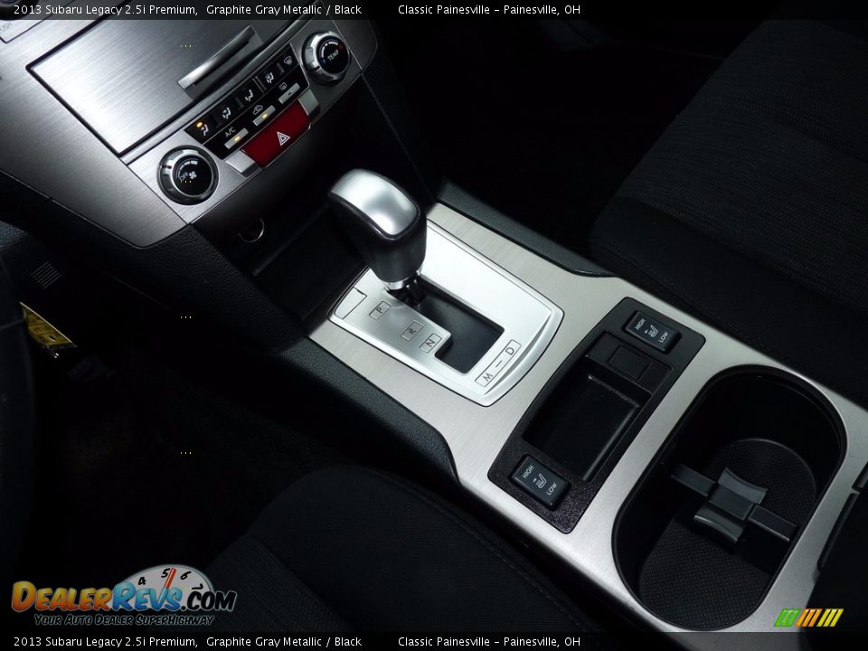 2013 Subaru Legacy 2.5i Premium Graphite Gray Metallic / Black Photo #15