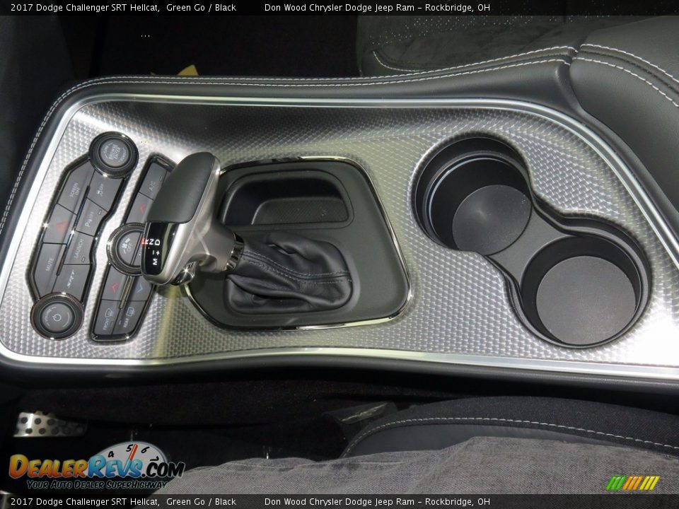 2017 Dodge Challenger SRT Hellcat Green Go / Black Photo #11