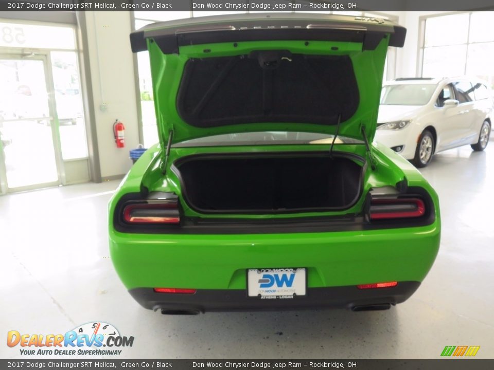 2017 Dodge Challenger SRT Hellcat Green Go / Black Photo #15