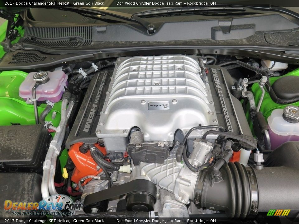 2017 Dodge Challenger SRT Hellcat 6.2 Liter Supercharged HEMI OHV 16-Valve VVT V8 Engine Photo #17