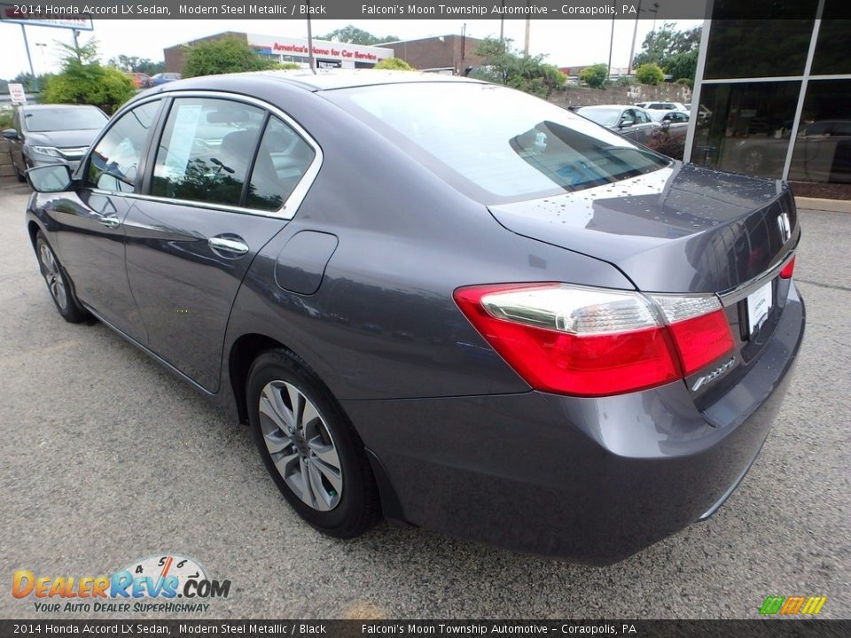 2014 Honda Accord LX Sedan Modern Steel Metallic / Black Photo #3