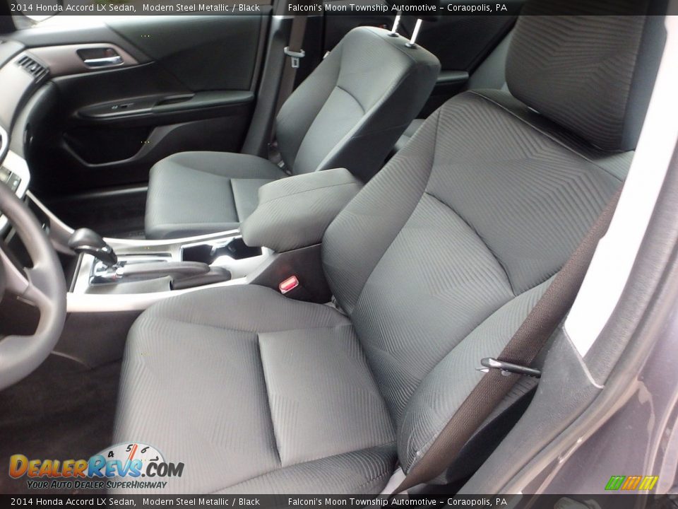 2014 Honda Accord LX Sedan Modern Steel Metallic / Black Photo #15