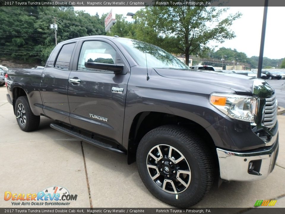 2017 Toyota Tundra Limited Double Cab 4x4 Magnetic Gray Metallic / Graphite Photo #1