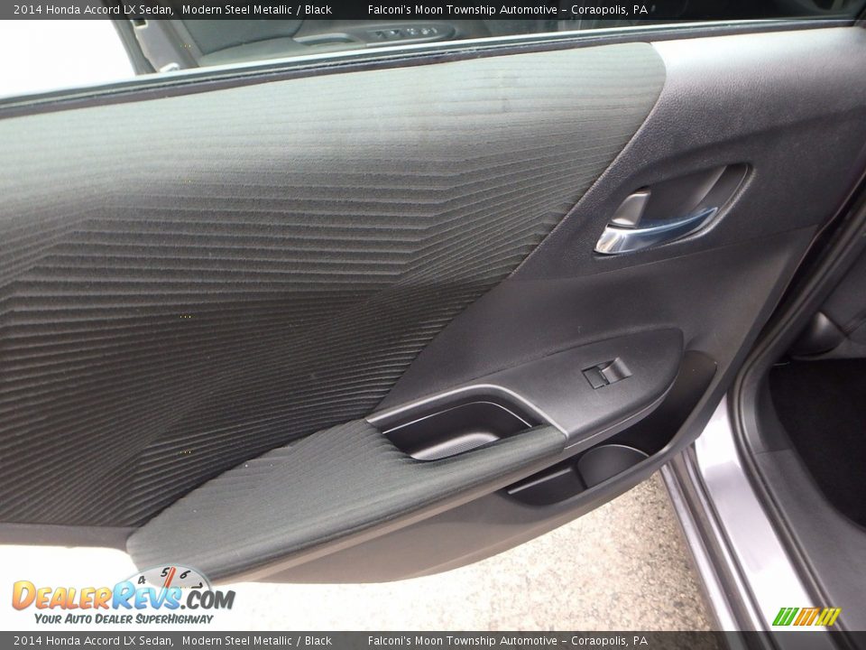 2014 Honda Accord LX Sedan Modern Steel Metallic / Black Photo #18