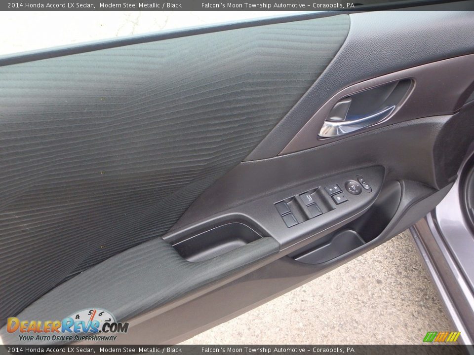 2014 Honda Accord LX Sedan Modern Steel Metallic / Black Photo #19