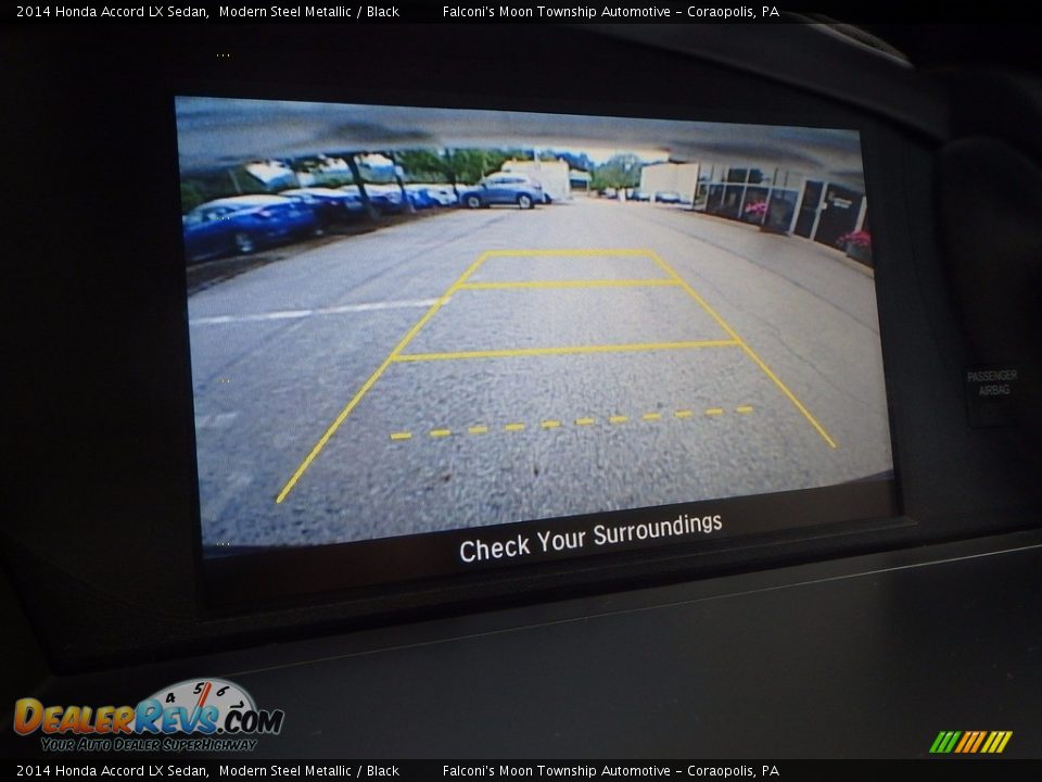 2014 Honda Accord LX Sedan Modern Steel Metallic / Black Photo #25