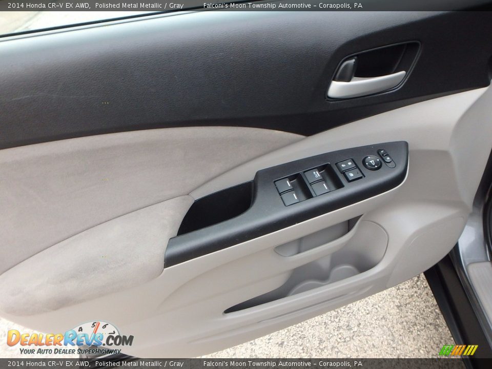 2014 Honda CR-V EX AWD Polished Metal Metallic / Gray Photo #20