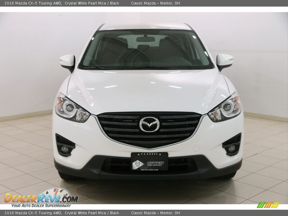 2016 Mazda CX-5 Touring AWD Crystal White Pearl Mica / Black Photo #2