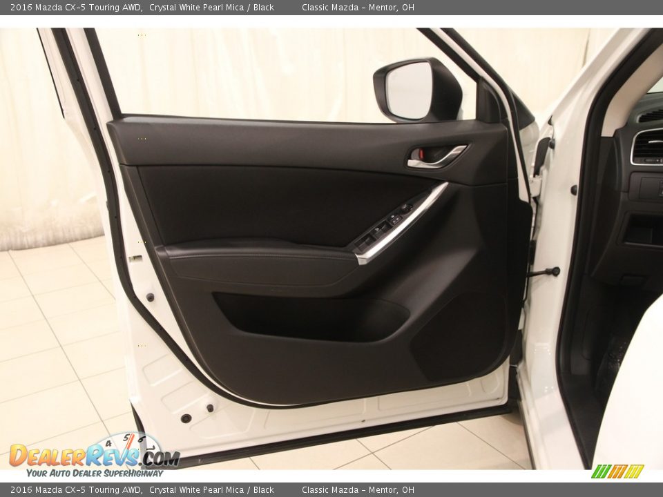 2016 Mazda CX-5 Touring AWD Crystal White Pearl Mica / Black Photo #4