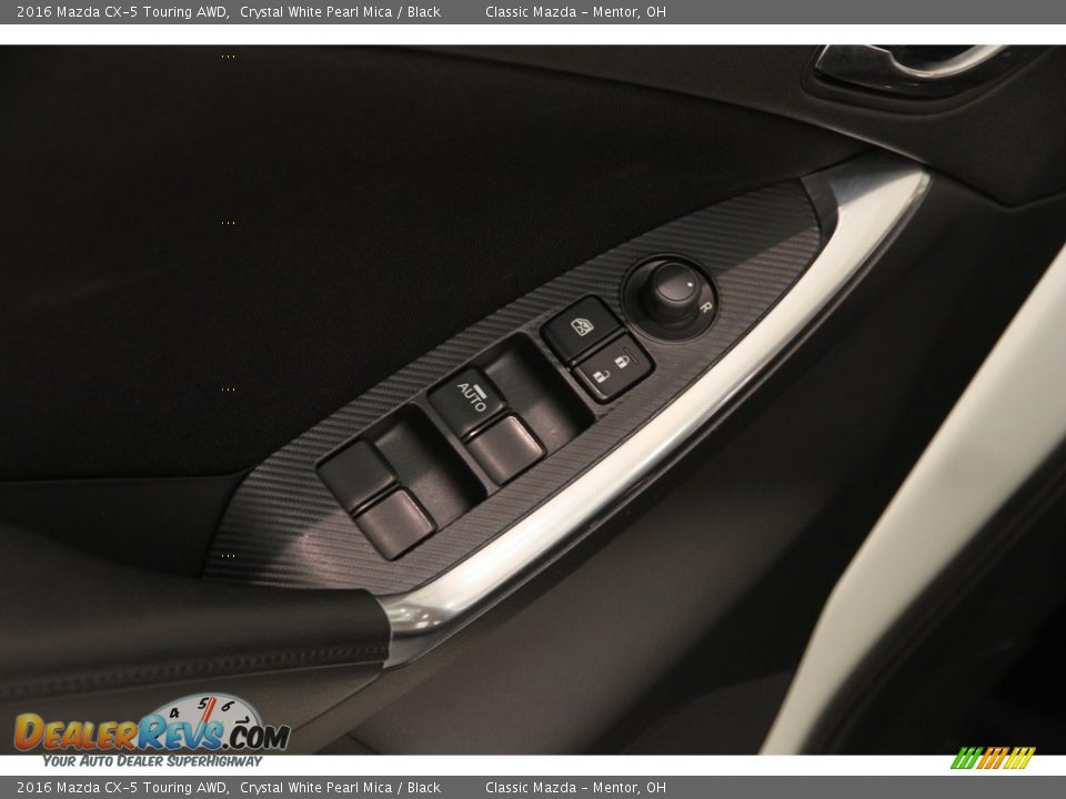 2016 Mazda CX-5 Touring AWD Crystal White Pearl Mica / Black Photo #5