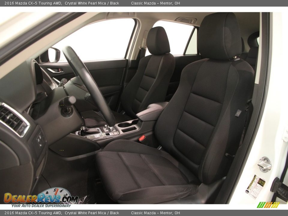 2016 Mazda CX-5 Touring AWD Crystal White Pearl Mica / Black Photo #6