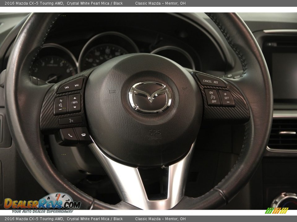 2016 Mazda CX-5 Touring AWD Crystal White Pearl Mica / Black Photo #7