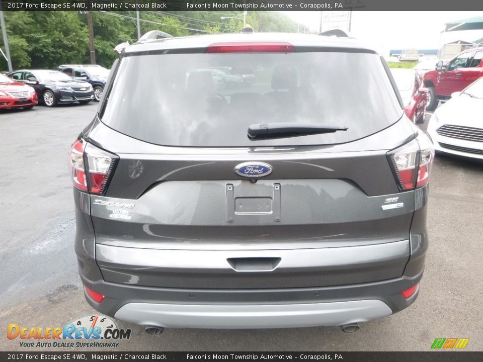 2017 Ford Escape SE 4WD Magnetic / Charcoal Black Photo #6