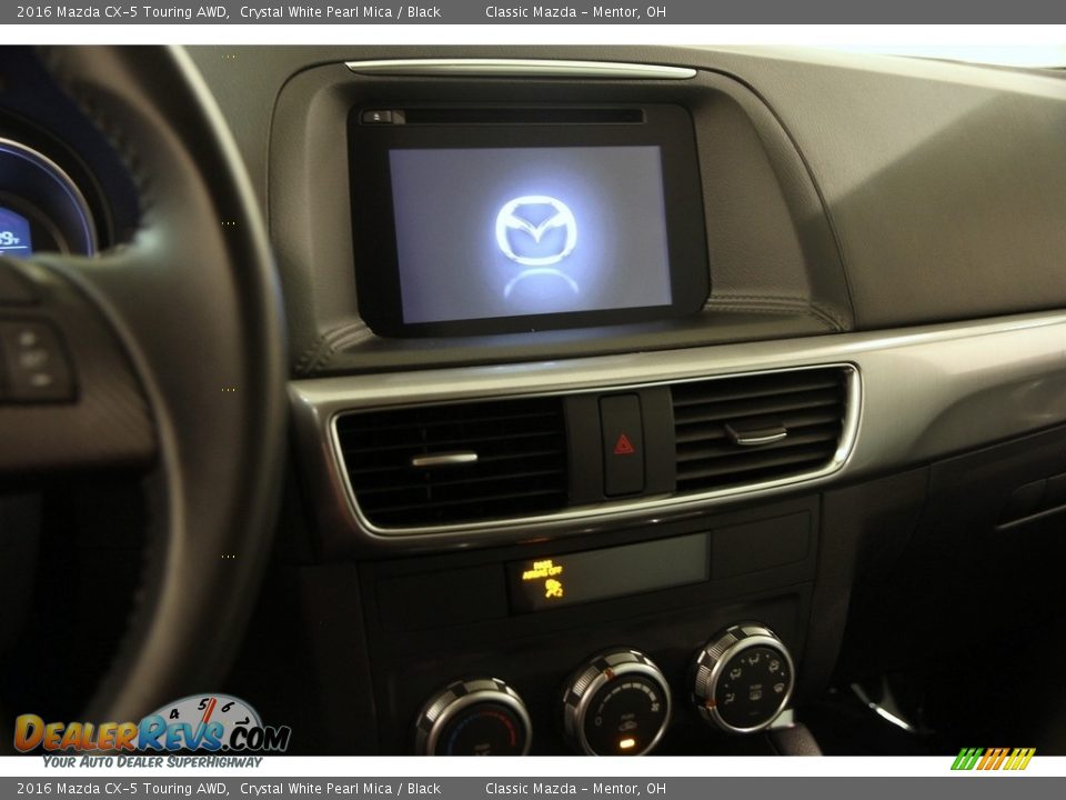 2016 Mazda CX-5 Touring AWD Crystal White Pearl Mica / Black Photo #9