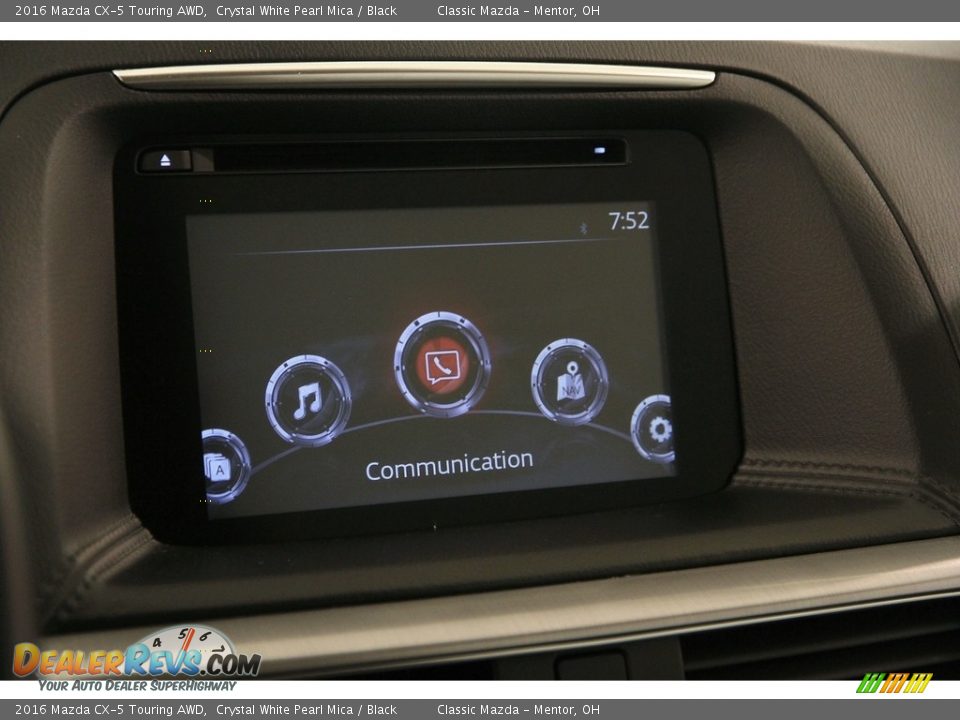 2016 Mazda CX-5 Touring AWD Crystal White Pearl Mica / Black Photo #12