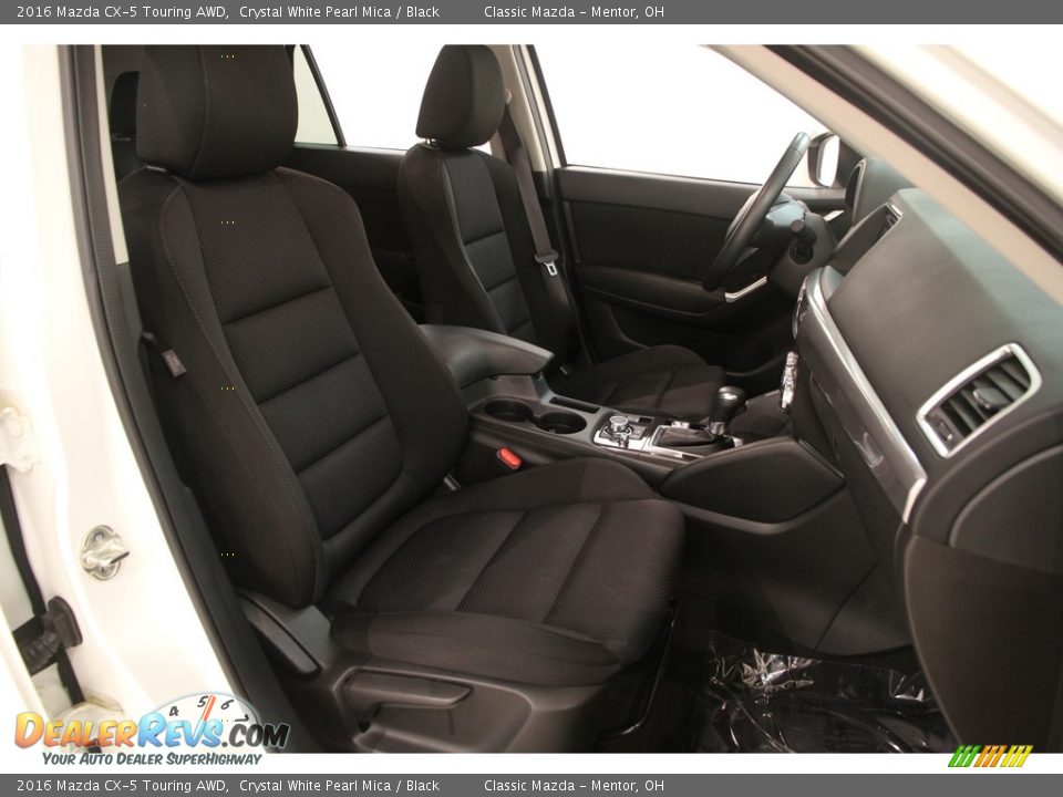 2016 Mazda CX-5 Touring AWD Crystal White Pearl Mica / Black Photo #17