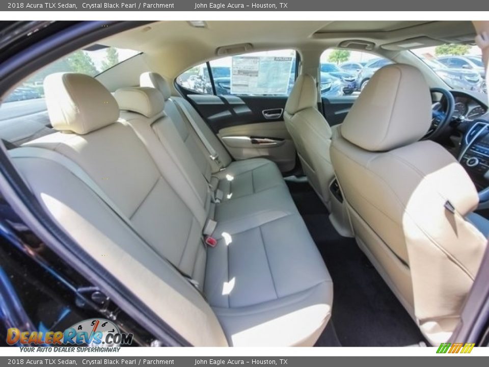 Rear Seat of 2018 Acura TLX Sedan Photo #24